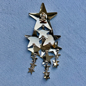 Carolina Herrera Cascading Star Cluster Drop Earrings