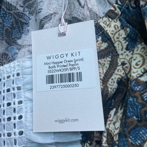 Wiggy Kit Mini Hooper Cotton Poplin Mini Dress