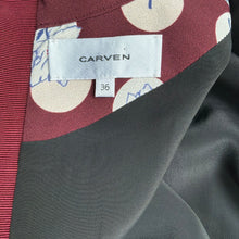 Carven Long Sleeves Floral Dress