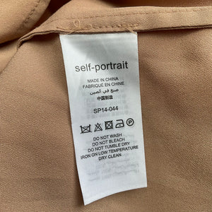 Self-Portrait Frill Mini Dress