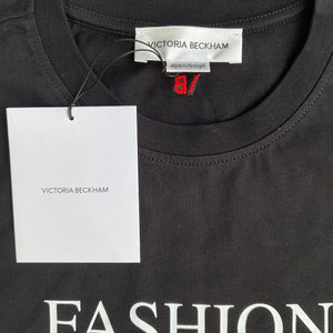 Victoria Beckham Slogan T-Shirt