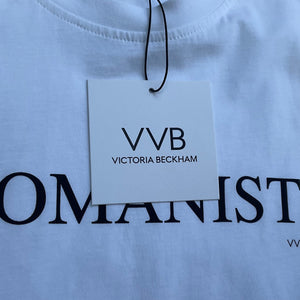 Victoria Beckham Slogan T-Shirt