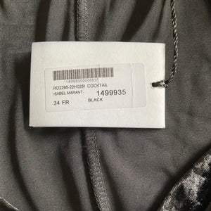 Isabel Marant Goji Velvet Mini Dress