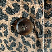 Ganni Leopard Print Trench Coat