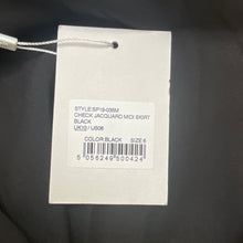 Self-Portrait Check Jacquard Midi Skirt