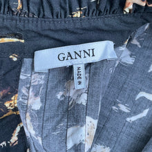Ganni Horse-Print Weston Smock Dress