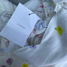 Sleeper Picnic Floral-Print Midi Dress