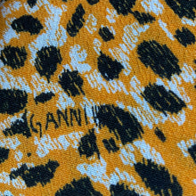 Ganni Animal-Print Midi Dress