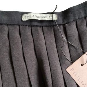 Emilia Wickstead Silk Pleated Skirt