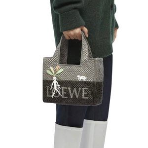 Loewe x Suna Fujita Raffia Tote Bag