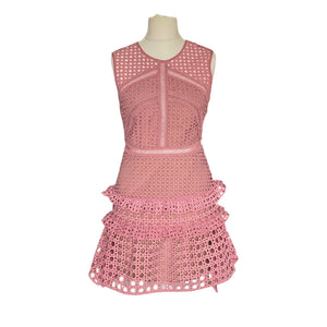 Self-Portrait Frill Mini Dress