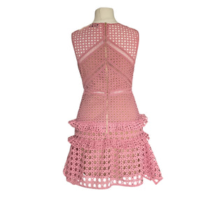 Self-Portrait Frill Mini Dress