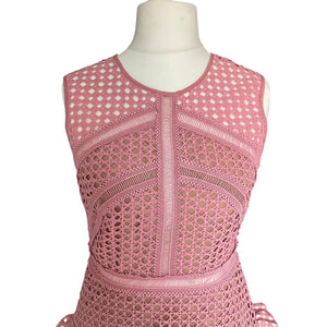 Self-Portrait Frill Mini Dress
