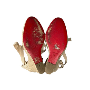 Christian Louboutin Wedge Espadrilles