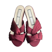 N.21 Silk Knotted Mules