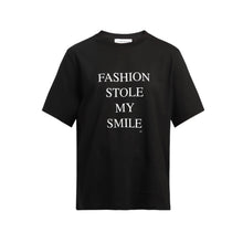 Victoria Beckham Slogan T-Shirt