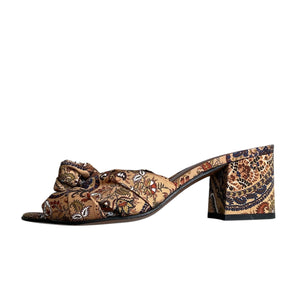 ETRO Paisley Silk Sandals