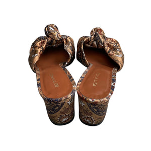 ETRO Paisley Silk Sandals