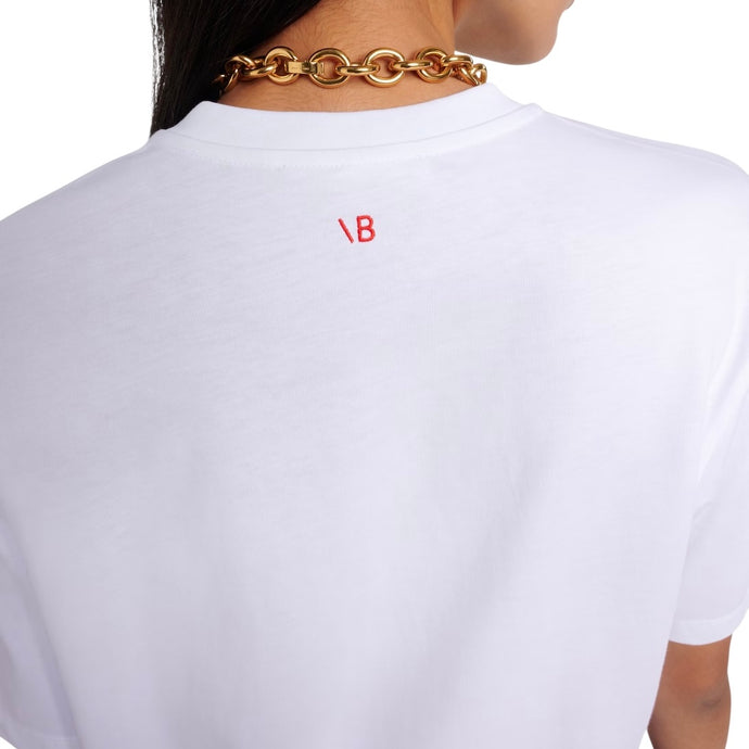 Victoria Beckham Slogan T-Shirt