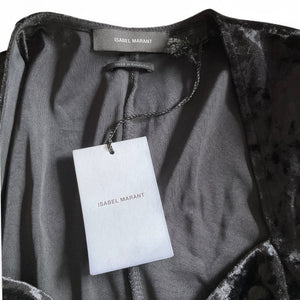 Isabel Marant Goji Velvet Mini Dress
