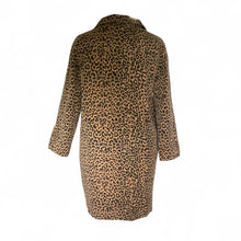 Ganni Leopard Print Trench Coat