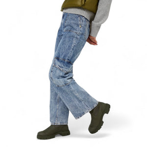 Ganni Green City Boots