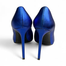 Saint Laurent Blue Metallic Pumps