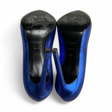 Saint Laurent Blue Metallic Pumps