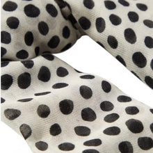 Saint Laurent Spot-Print Twill Scarf