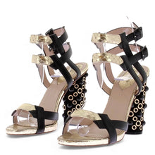 Elie Saab Embellished Heel Sandals