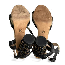 Elie Saab Embellished Heel Sandals