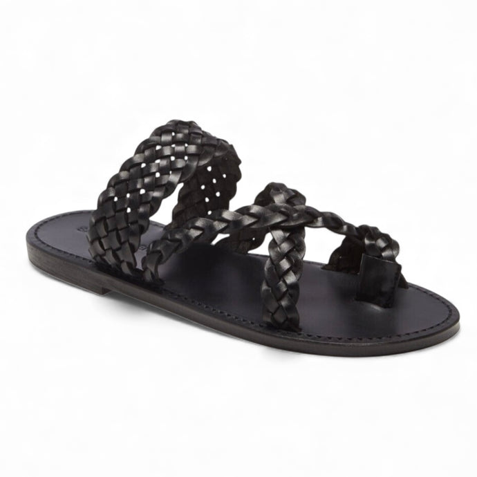Saint Laurent Neil Braided Sandals