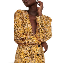 Ganni Animal-Print Midi Dress