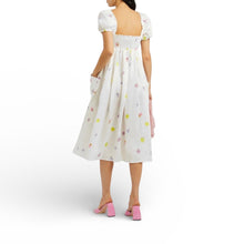 Sleeper Picnic Floral-Print Midi Dress