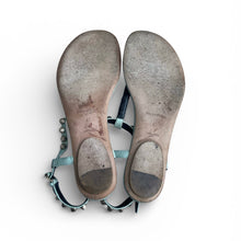 Balenciaga Arena Studded T-Strap Sandals