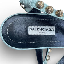 Balenciaga Arena Studded T-Strap Sandals