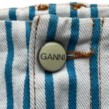 Ganni Striped Mini Skirt