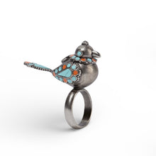 Valentino Silver-Tone Bird Ring