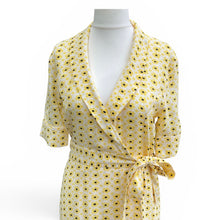 Ganni Sunflower Wrap Dress