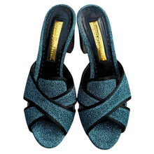 Rupert Sanderson Cobalt Blue Mules