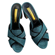 Rupert Sanderson Cobalt Blue Mules