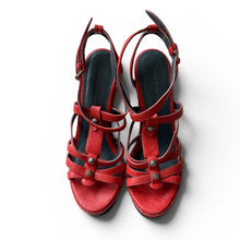 Balenciaga Studded Wedge Espadrilles