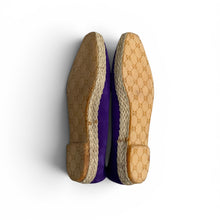 Gucci Purple Suede Espadrilles