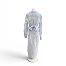 Wiggy Kit Blue and White Maxi Dress