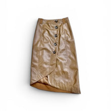 Ganni Faux Patent Leather Skirt