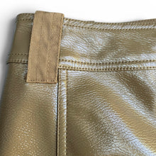 Ganni Faux Patent Leather Skirt