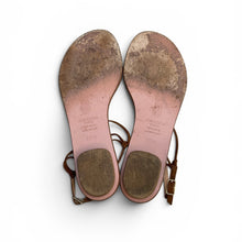 Aquazzura Flat Suede Sandals
