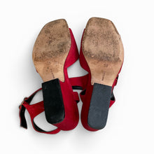 Celine Suede Wedge Heel Sandals