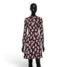 Carven Long Sleeves Floral Dress