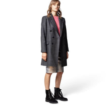 Zadig & Voltaire Mina Carreaux Coat